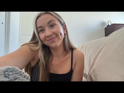 Super chill whisper ramble with mic scratching and hand movements 🤭💫