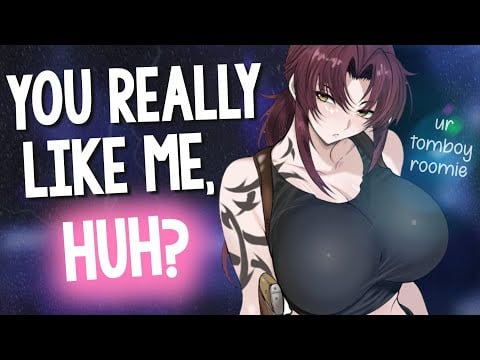 Tomboy Roomie Finds Your YT Watch History! [Teasing | Good Boy | Lap Pillow & Hair Play | F4M Audio]