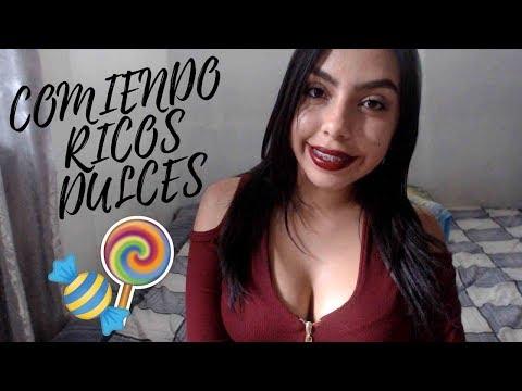 ASMR Español | Sonidos Super Cosquillosos Comiendo Dulces (Eating Sounds)