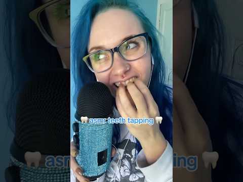 teeth tapping is one of my fav tapping sounds #teethtapping #asmr #asmrteethtapping #shorts