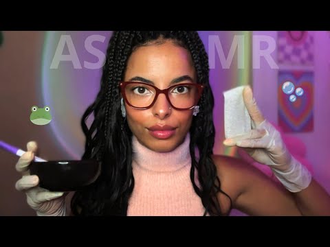 ASMR DEPILAÇÃO COMPLETA 🫧 (Esfoliação + Hidratação) 