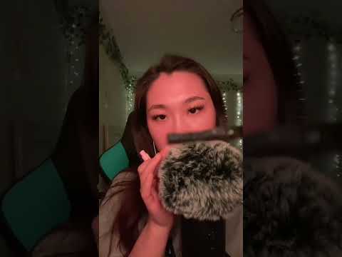 ASMR Eyelash and Eyebrow appointment let’s pamper you before bed 💗💗 #asmrmakeup #asmrsounds