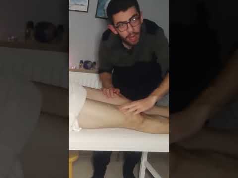 ASMR CHEST AND SLEEP AMAZING LEG MASSAGE  #sleep #massage #relax #amazing #asmr #shortvideo