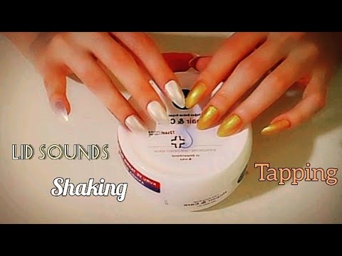 ASMR | Lid Sounds | Lotion | Tapping / Shaking