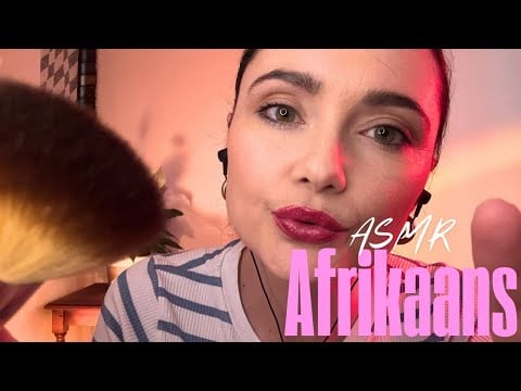 Soft Afrikaans Makeup ASMR ✨ Whispered 