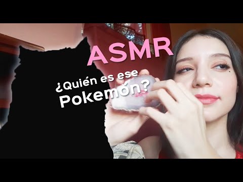 ASMR EN ESPAÑOL / TAPPING + WHISPERING + SCRATCHING / Pink gem and cat purring ♡