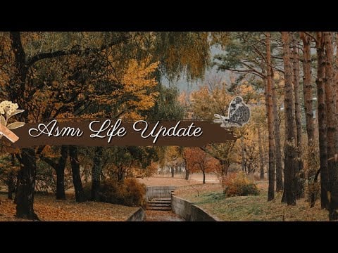 ASMR - Ćaskamo, life update 💤
