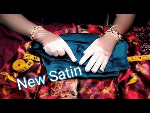 Pink & Red Satin: Cozy Unboxing 🎁 Whispered ASMR 