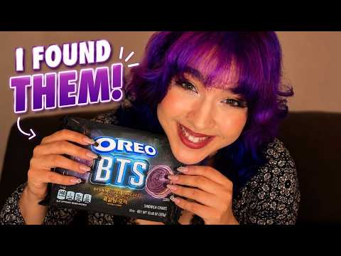 ASMR 💜 Arirang Album Tapping & BTS Oreo Crunching