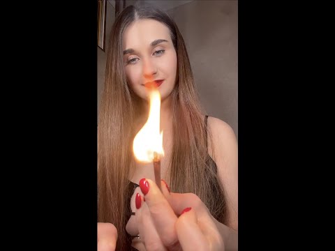 Match Lightening ASMR video, matches from strip bars😄