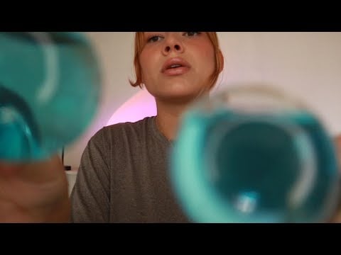 ASMR TRATAMIENTO CAPILAR ROLEPLAY (corte,agua,masaje facial)