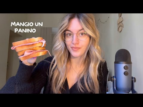 EATING SANDWICH 🥪 (muckbang asmr ita)