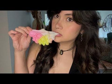 ASMR | Deep Ear Squishy Mics + Mouth Sounds  🧇 