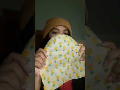 Wax paper 🍍 #shortscreator #shorts #asmr #relax #asmrsounds #asmrshorts #trending #sleep #wax