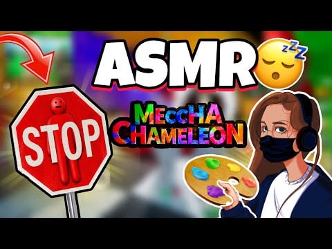 ASMR Français • CHUCHOTEMENT TRÈS PROCHE DU MICRO SUR MECCHA CHAMELEON ! 🎨😴 