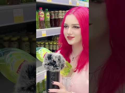 Public ASMR in a Supermarket