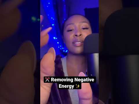 ✂️ Removing Negative Energy ✨ #asmrforsleep #love #healing #healingmyself #reikisession #affirmation