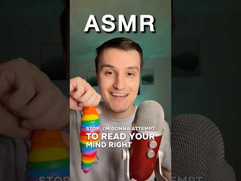 I READ YOUR MIND AGAIN?! (ASMR) #shorts #asmr