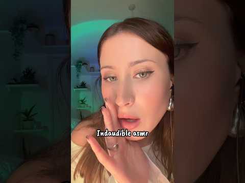 ASMR inaudible whispering & mouth sounds ✨#asmr #asmrshorts