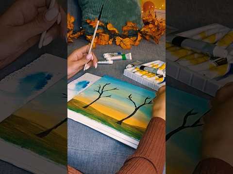 #asmr #asmrdrawing #easyacrylicpaintingtechniques #asmrbrush #carryasmr #shorts #triggersforsleep