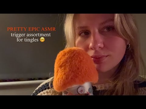 ASMR trigger assortment for epic sleep (tingly, spoons, sticky tapping, mic scratching) 