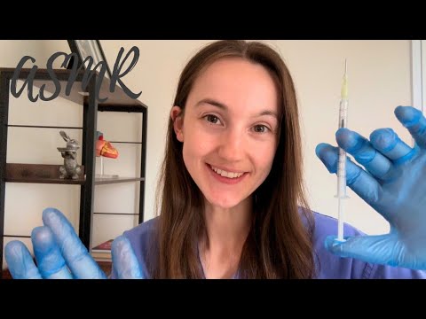 ASMR Annual COVID-19 Booster Vaccine 💉 | Relaxing Medical Roleplay