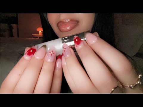 ASMR~ The Tingliest Tapping w/ Mouth Sounds (No talking except intro) ✨