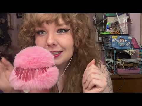 Straighten my hair and chat with me ASMR!! ✨🫧🪽