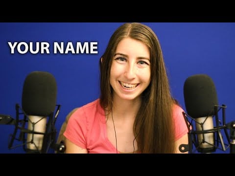 [ASMR] Whispering Your Names *Binaural Ear-To-Ear, 300+ Names*