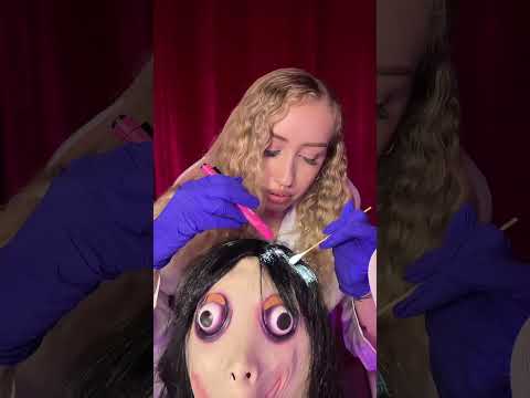😱 MOMO HAS LICE?! #asmr #asmrvideo #asmrfyp #asmrsounds #asmrlicecheck #asmrpersonalattention