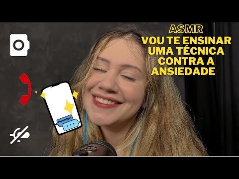 *ASMR POR VÍDEO CHAMADA* AMIGA TE ACALMANDO