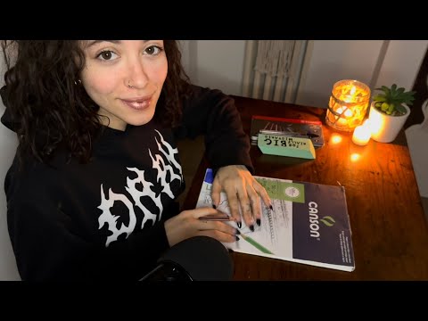 ASMR DISEGNA CON ME pt.3 | DRAWING SOUNDS