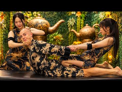 The Most Relaxing 4 Hands Vietnamese Massage | ASMR