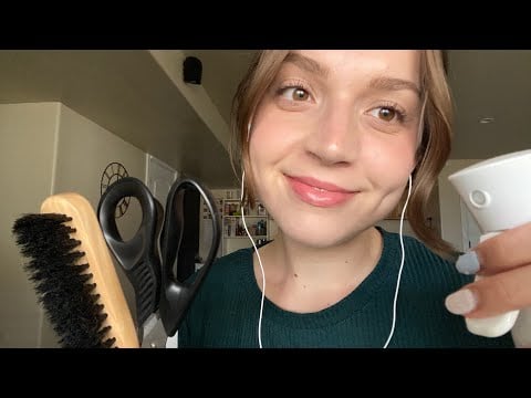 ASMR Fast & Aggressive Haircut ✂️ 💈(Don’t worry about it) 