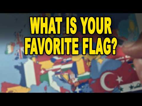 Europe’s Flags Ranked from Iconic to Underrated | ASMR