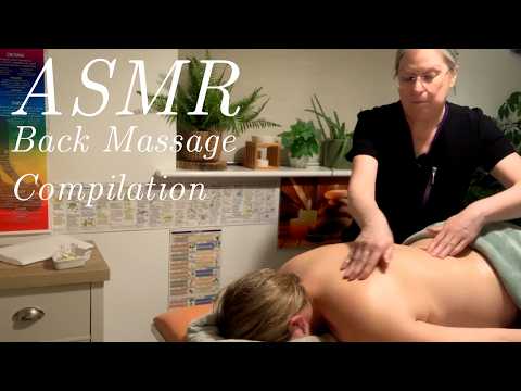 ASMR 2 Back Massage Sessions to fall asleep to (Unintentional ASMR, Real person ASMR)