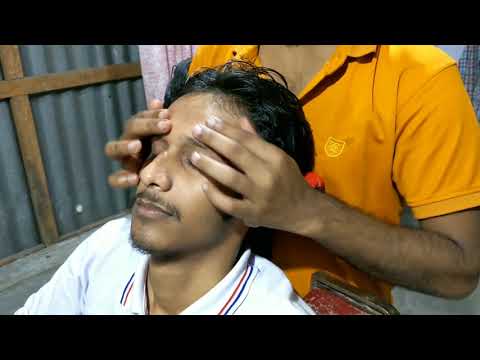 Stress relief Relaxing Head & Upper body massage with Neck cracking | Indian ASMR