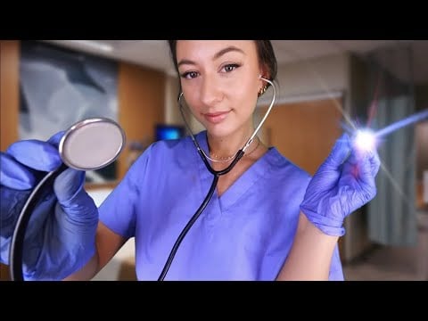 ASMR Medical Exam Doctor Roleplay ❤️ Soft Spoken For Sleep