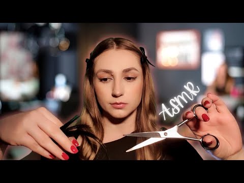 Haircut and Scalp Treatment - Personal Attention - Relaxing Soft Spoken ASMR