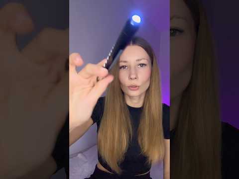 ASMR Eye Reflex Test 👁️ Quick Relaxing Check #asmr #asmrvideo