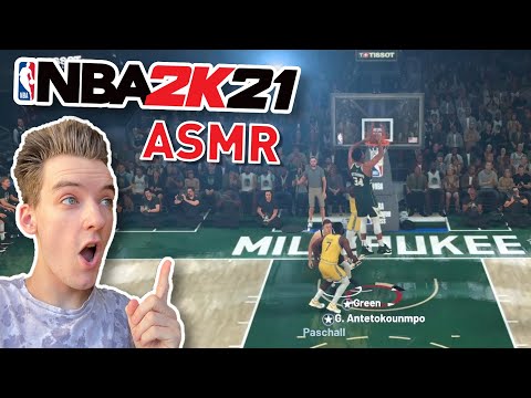 [ASMR] NBA 2K21 Gaming & Whispered Ramble