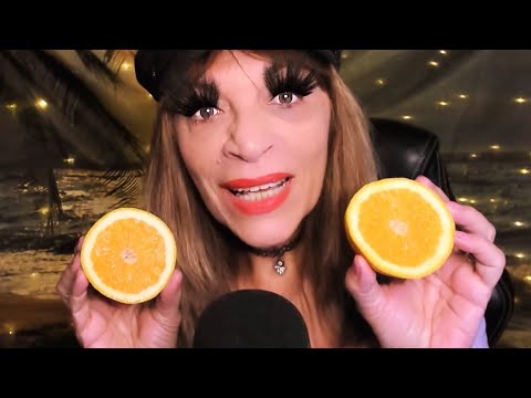 TE MAQUILLO CON FRUTAS RAPIDO Y AGRESIVO🥱ASMR😴MAKEUP