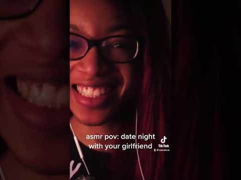 pov: date night with your girlfriend #asmr #asmrshorts #fluffymic  #asmrrp #upcloseasmr