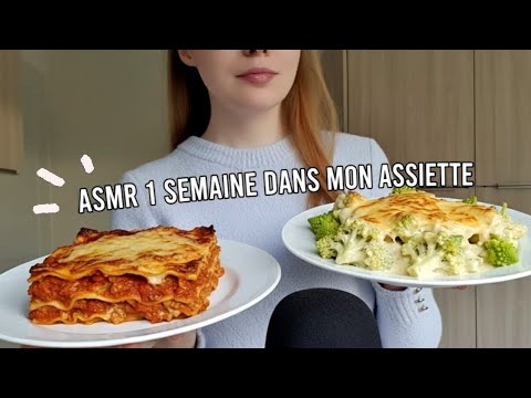 ASMR : 1 SEMAINE DANS MON ASSIETTE 🍽 (Spécial Déjeuners)