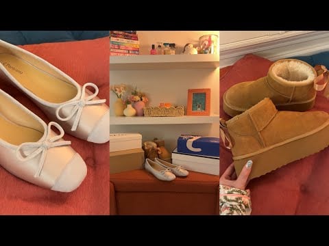 ASMR | Shoe Haul 🩰🌟👢🧡