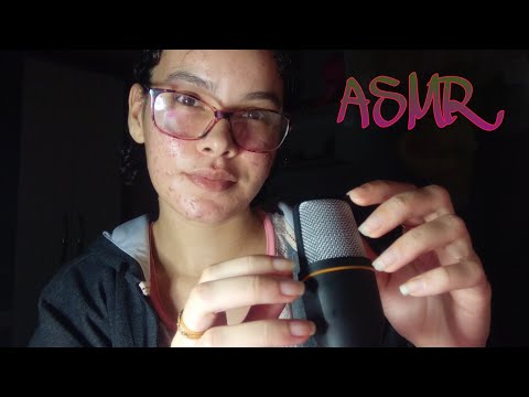 ASMR- ARRANHANDO O MICROFONE🎙️🤤(SERÁ QUE VC VAI SENTIR ARREPIO?)