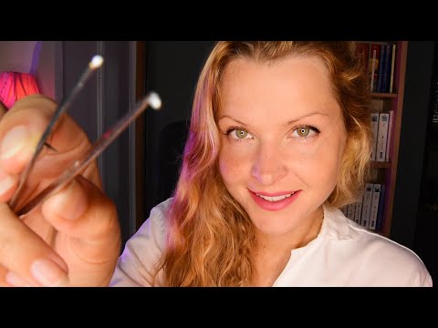 ASMR ROLEPLAY 🧫 MEDECIN DERMATOLOGUE 🧪 asmr français Visuel Médical Massage visage Docteur Médecin