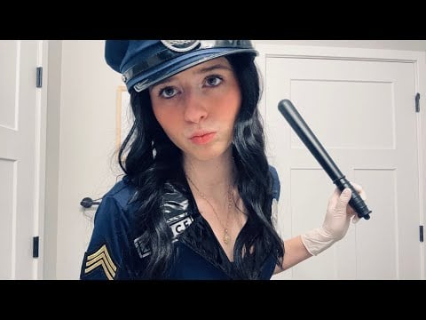 ASMR~ Quick TSA Check and Pat Down 🔦 (You are suspicious) 