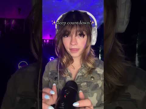 soft sleep countdowns ASMR ✨