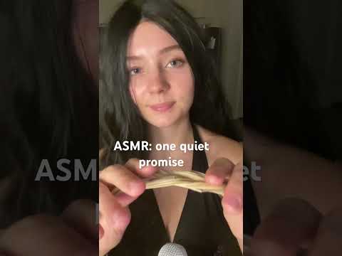one quiet promise 🤍#asmr #girlfriendasmr #comfort #whisper #sleep